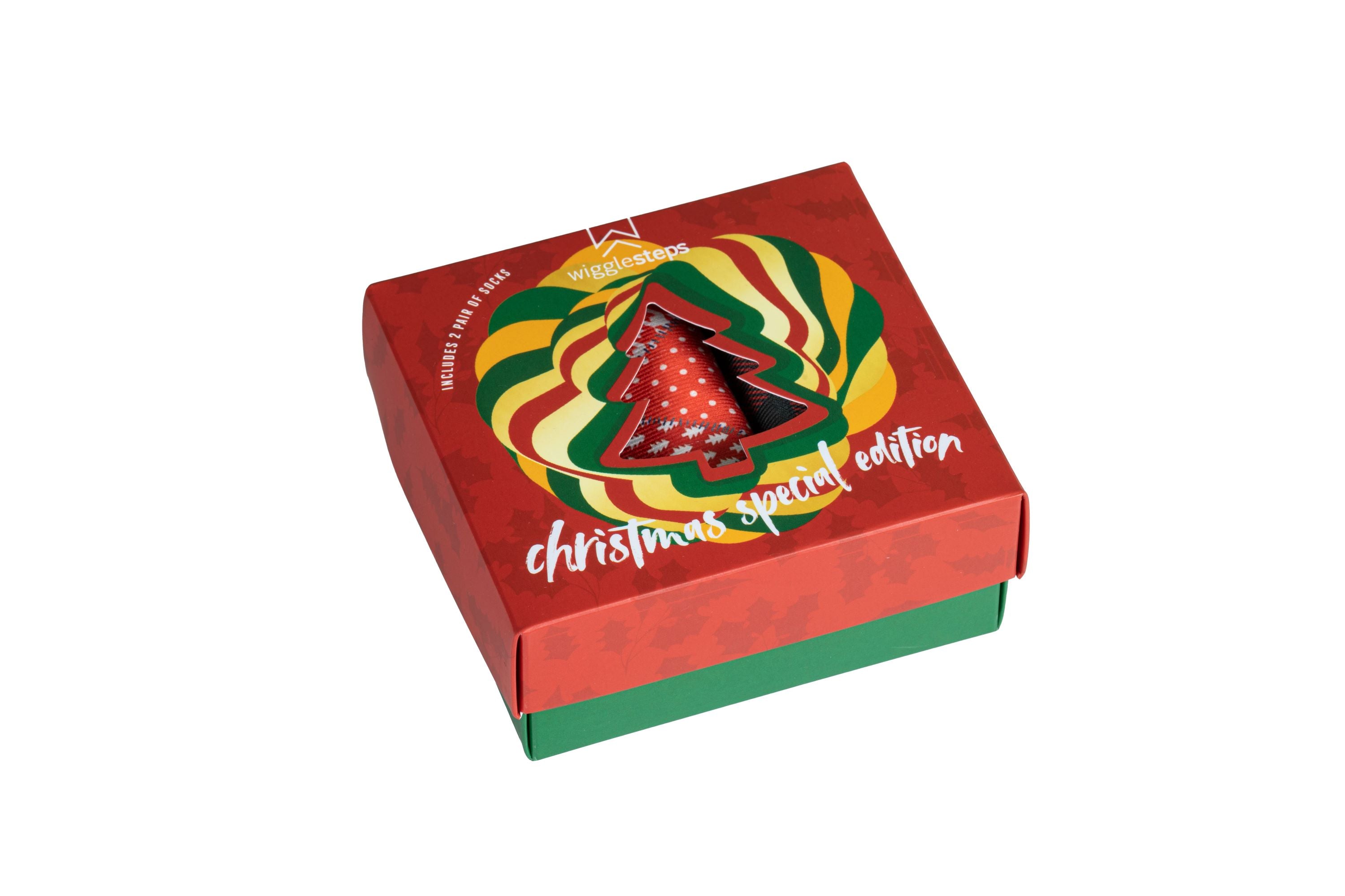 Christmas Tree Sock Gift Box (Men's)