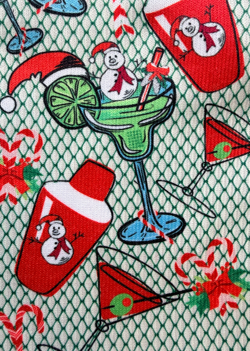 Christmas Cocktail Ladies Socks