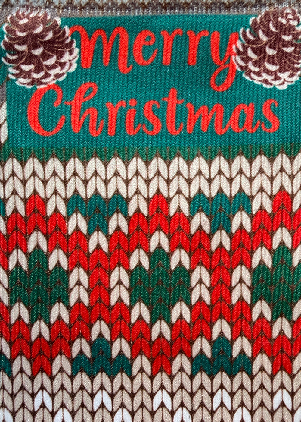 Xmas Knit Ladies Socks
