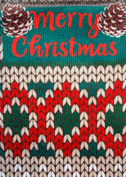 Xmas Knit Ladies Socks