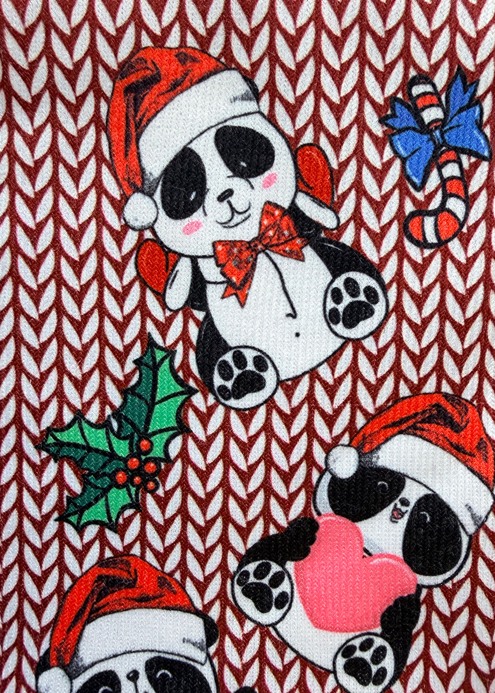 New Year Panda Ladies Socks