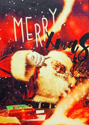 Santa Trip Ladies Funny Christmas Socks