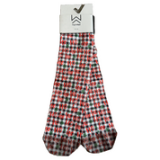 Ho Ho Ho Check Ladies Socks