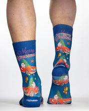 Christmas Car Mens Socks