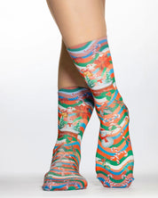 Christmas Wave Ladies Socks