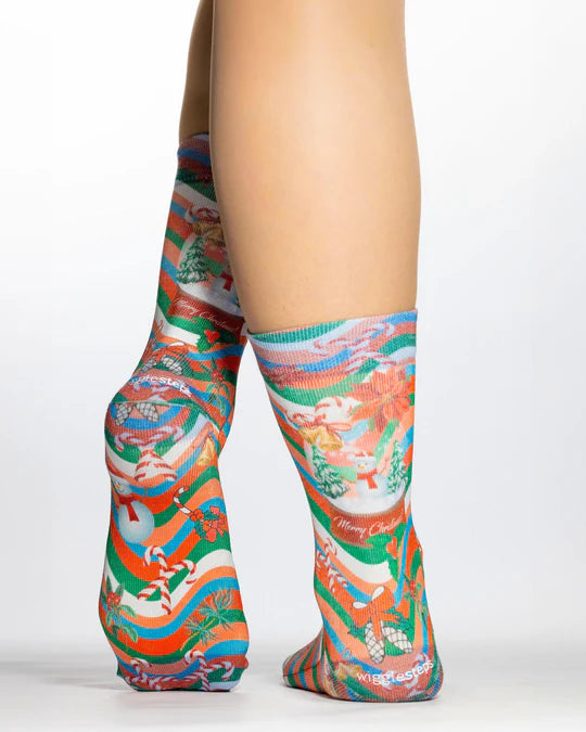 Christmas Wave Ladies Socks