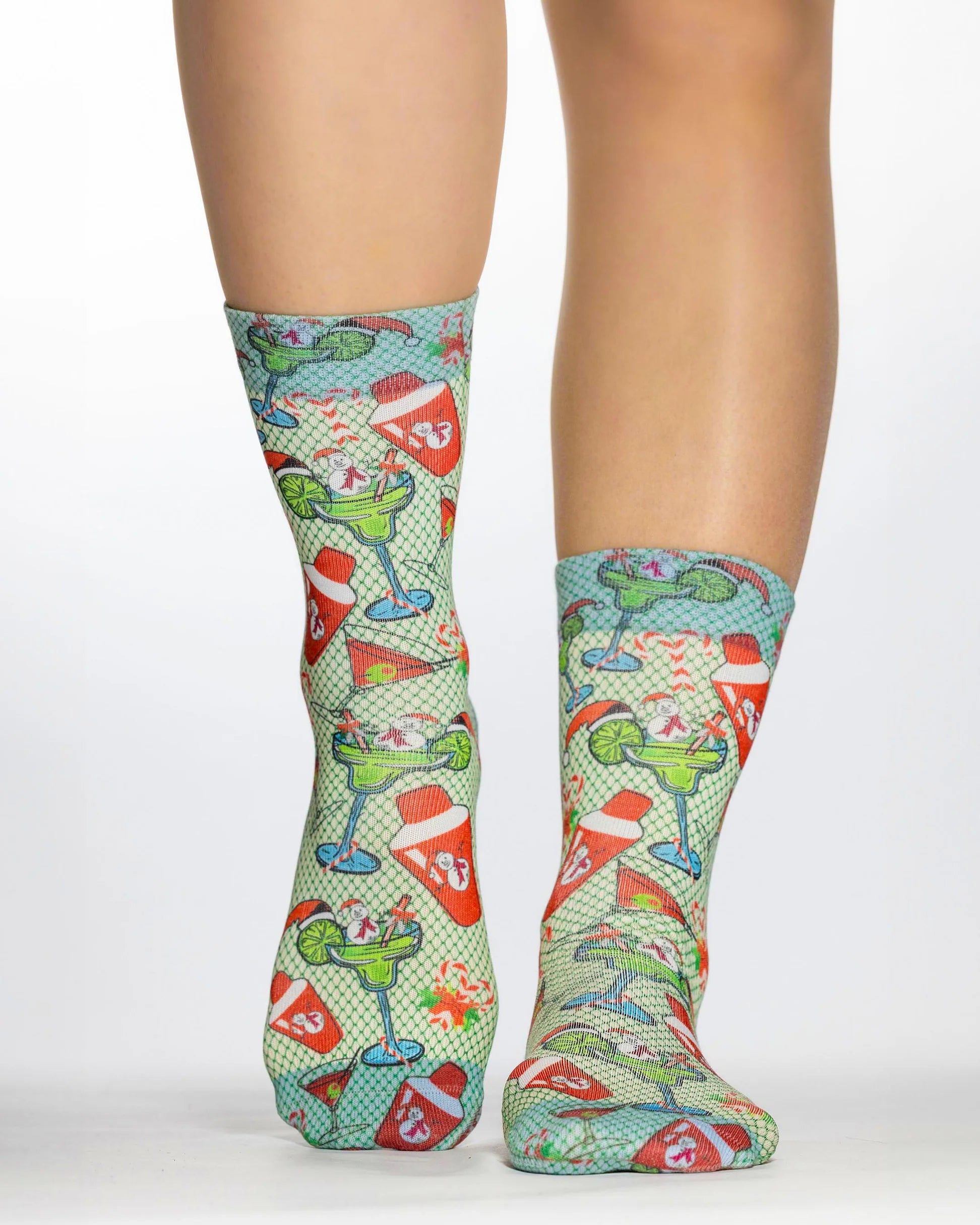 Christmas Cocktail Ladies Socks