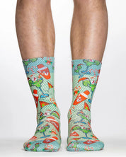 Christmas Cocktail Mens Socks