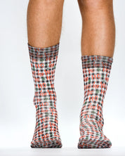 Ho Ho Ho Check Ladies Socks