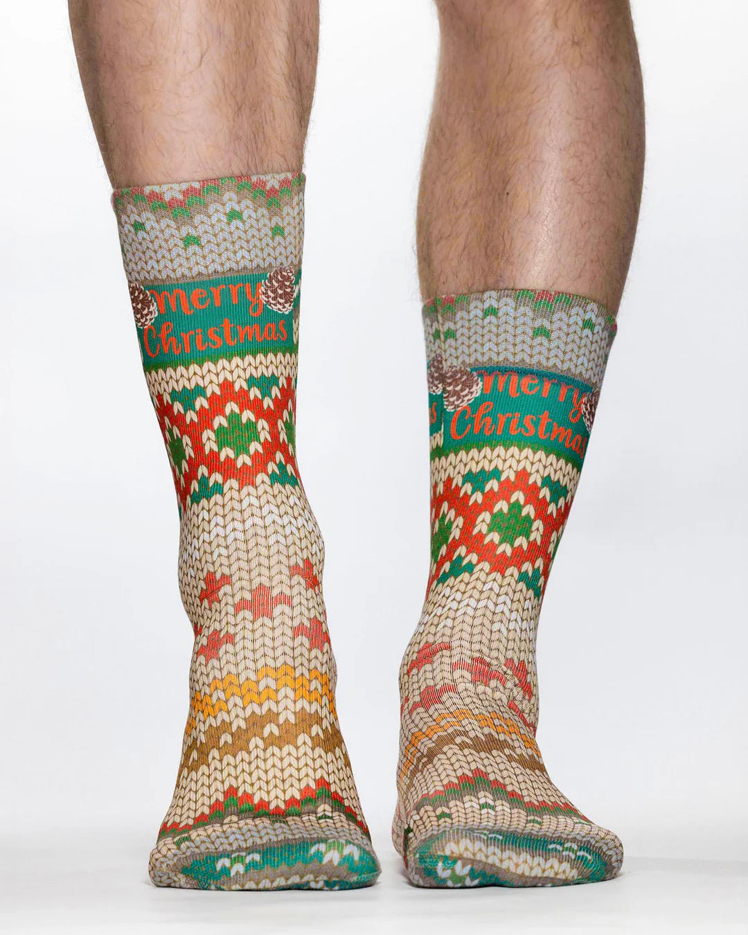 Xmas Knit Novelty Mens Socks