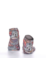 Motor Badges Wigglesteps Sneaker Socks | Retro Cool & Easy Fit