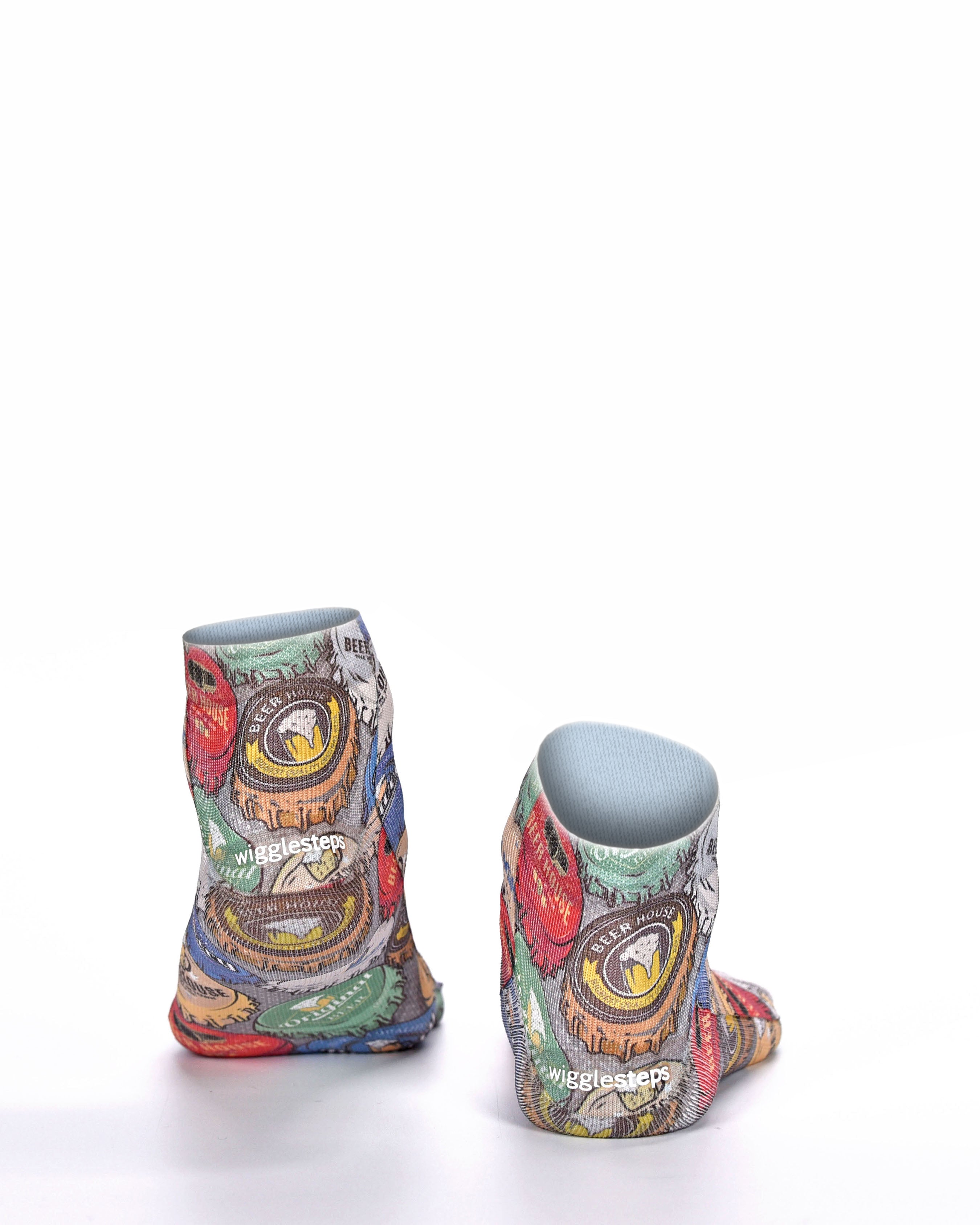 Vintage Beer Wigglesteps Sneaker Socks | Laid-Back Retro Vibes
