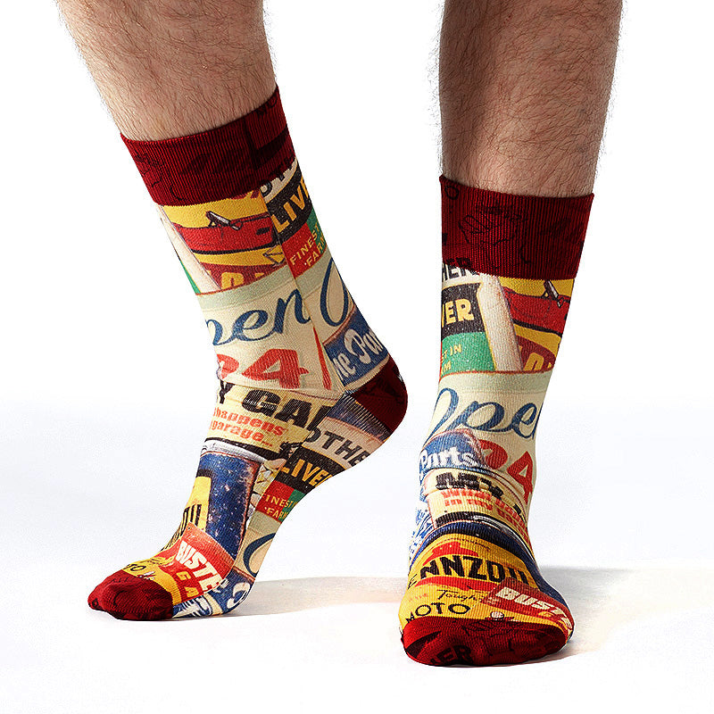 My Garage Retro Mens Socks | Cool Style & Chill Fit