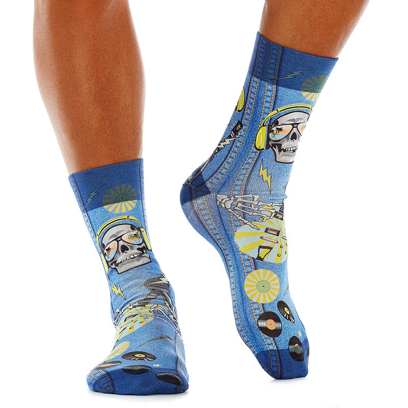 Jeans Rock Novelty Mens Socks | Edgy Style & Chill Fit