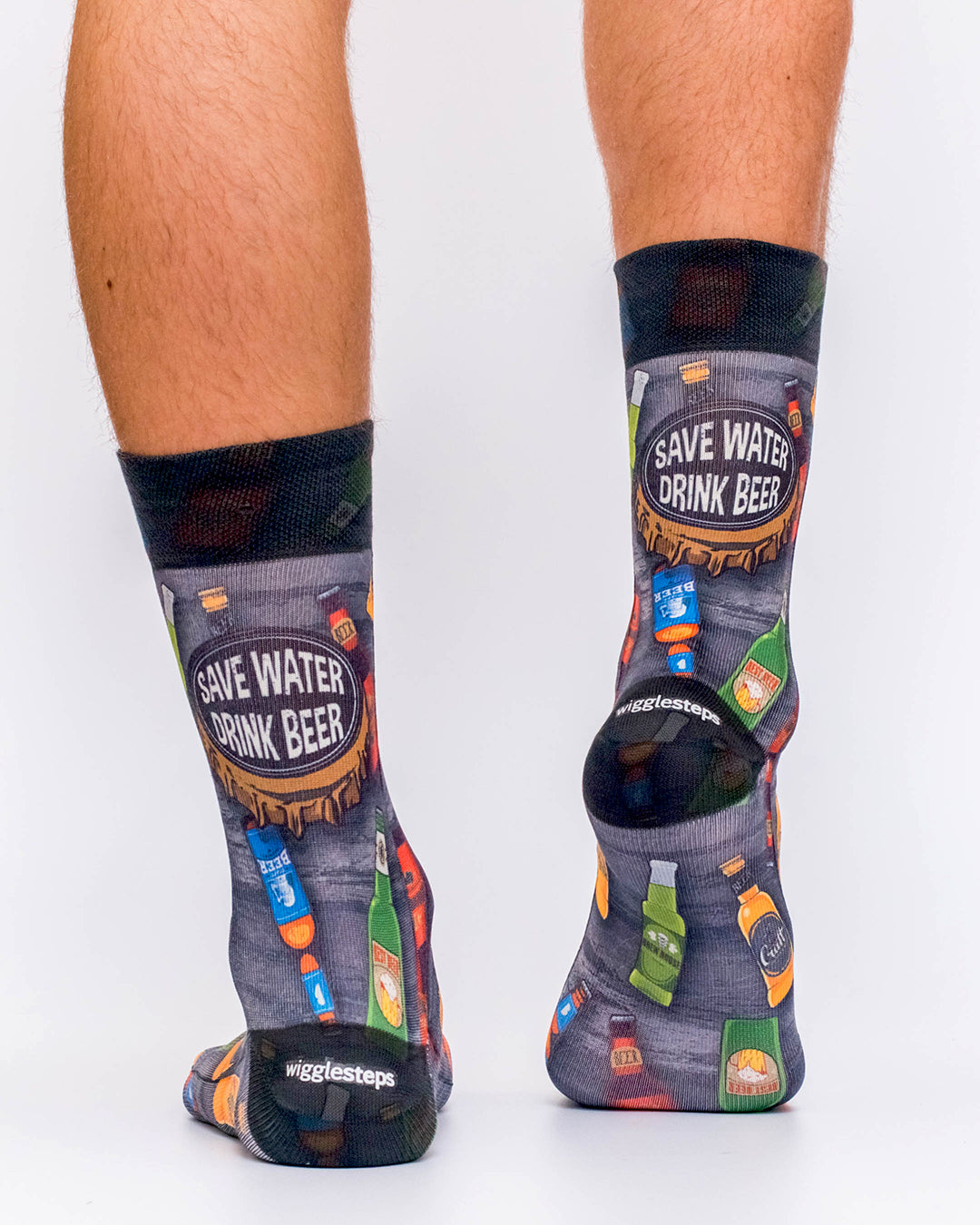 Drink Beer Mens Novelty Socks | Cool, Chill & Easy Fit