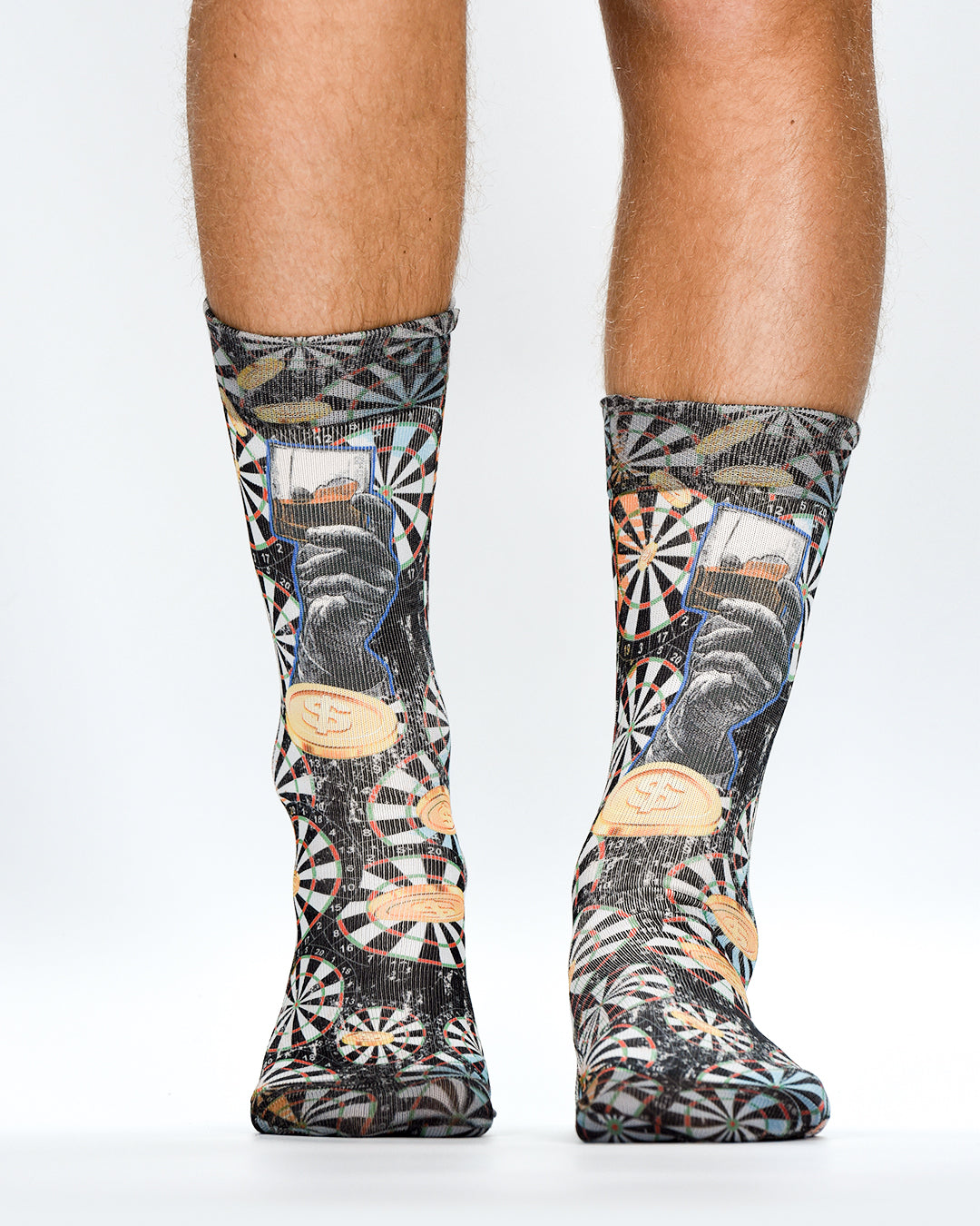 Gamble Darts Novelty Mens Socks | Playful, Bold & Comfortable Style