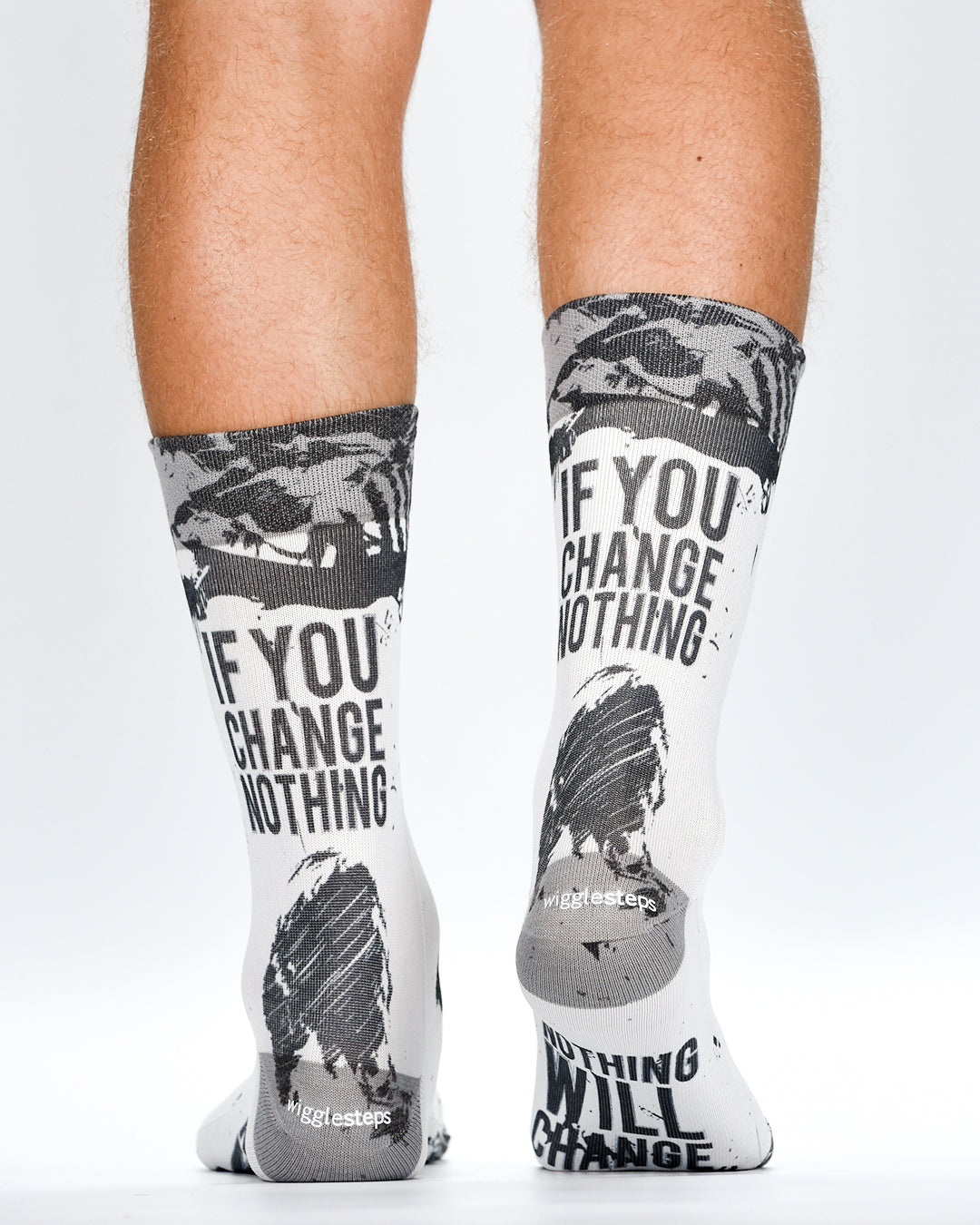 If You Change Nothing Mens Socks | Inspiring, Bold & Everyday Comfort