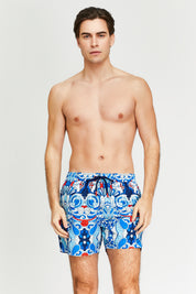 Ethnic Art Men’s Swim Shorts | Bold Prints & Quick-Dry Comfort