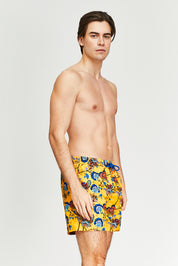 Etro Flowers Yellow Swim Shorts | Bright, Bold Summer Style