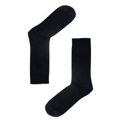 Plain Comfort Welt Organic Cotton Mens Socks | Soft Flat Knit & All-Day Comfort