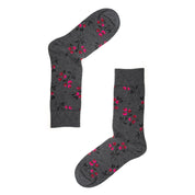 Ditsy Flower Design Mens Socks – Organic Cotton