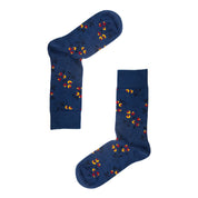 Ditsy Flower Design Mens Socks – Organic Cotton