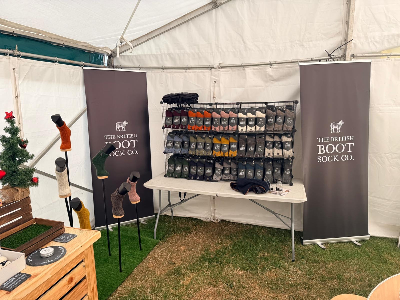Celebrating 100% British wool socks at The Great Yorkshire Show!