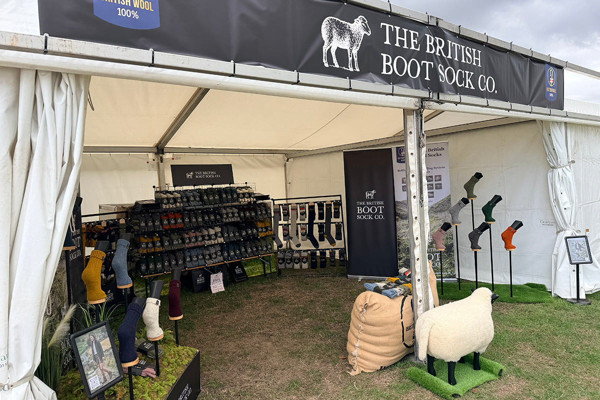 British Wool Socks at the Agria Blenheim Horse Trials 2026