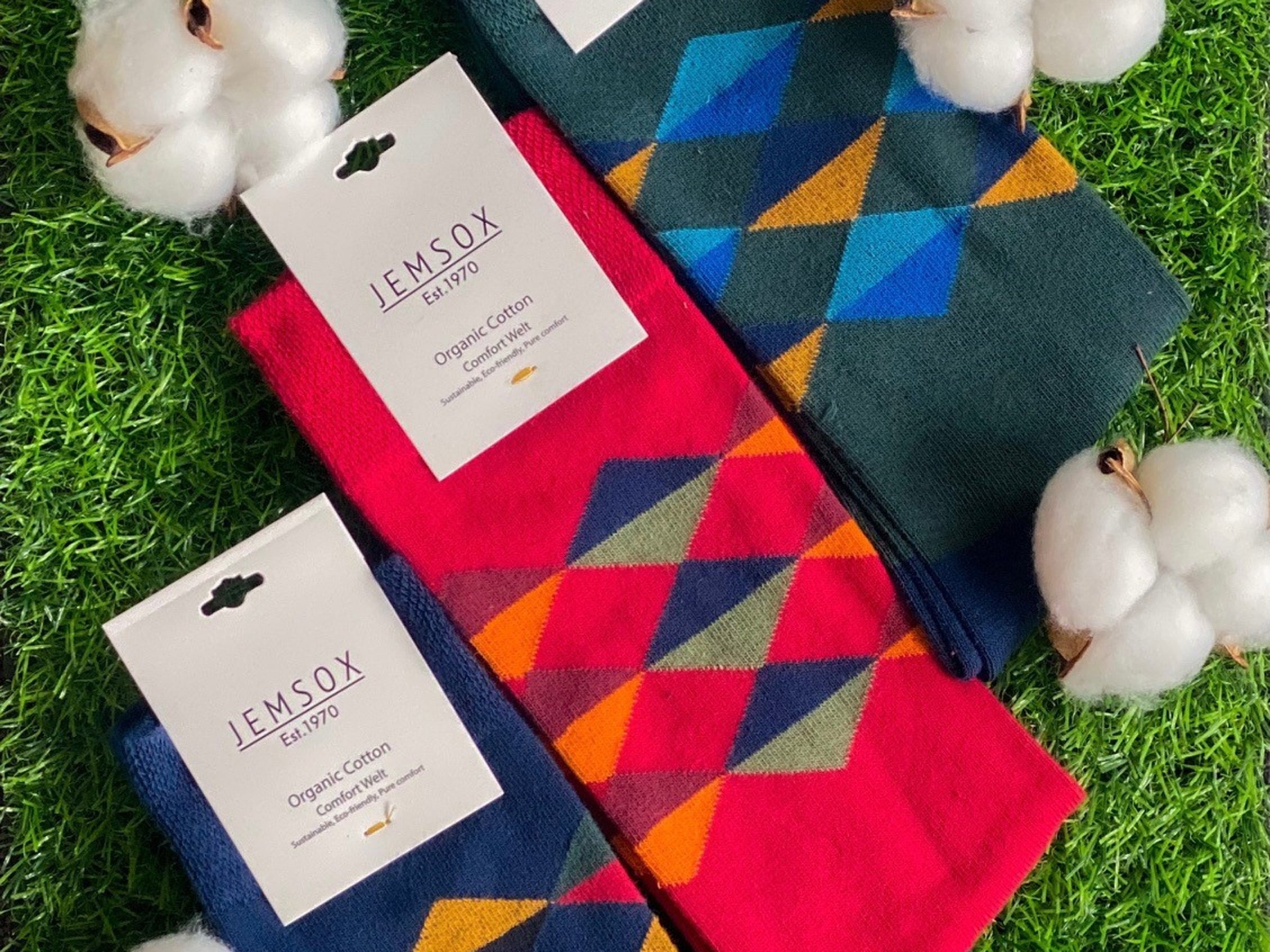 The Everyday Luxury of Jemsox Organic Cotton Comfort Welt Socks