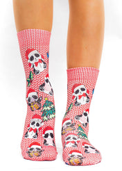 New Year Panda Ladies Socks