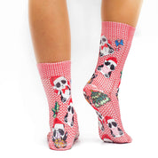 New Year Panda Ladies Socks