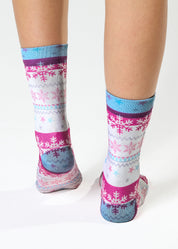 Snow Ladies Novelty Socks