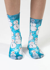 Snowman Ladies Socks