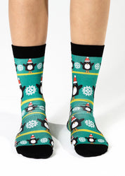 Penguins Ladies Christmas Socks