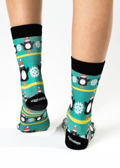 Penguins Ladies Christmas Socks