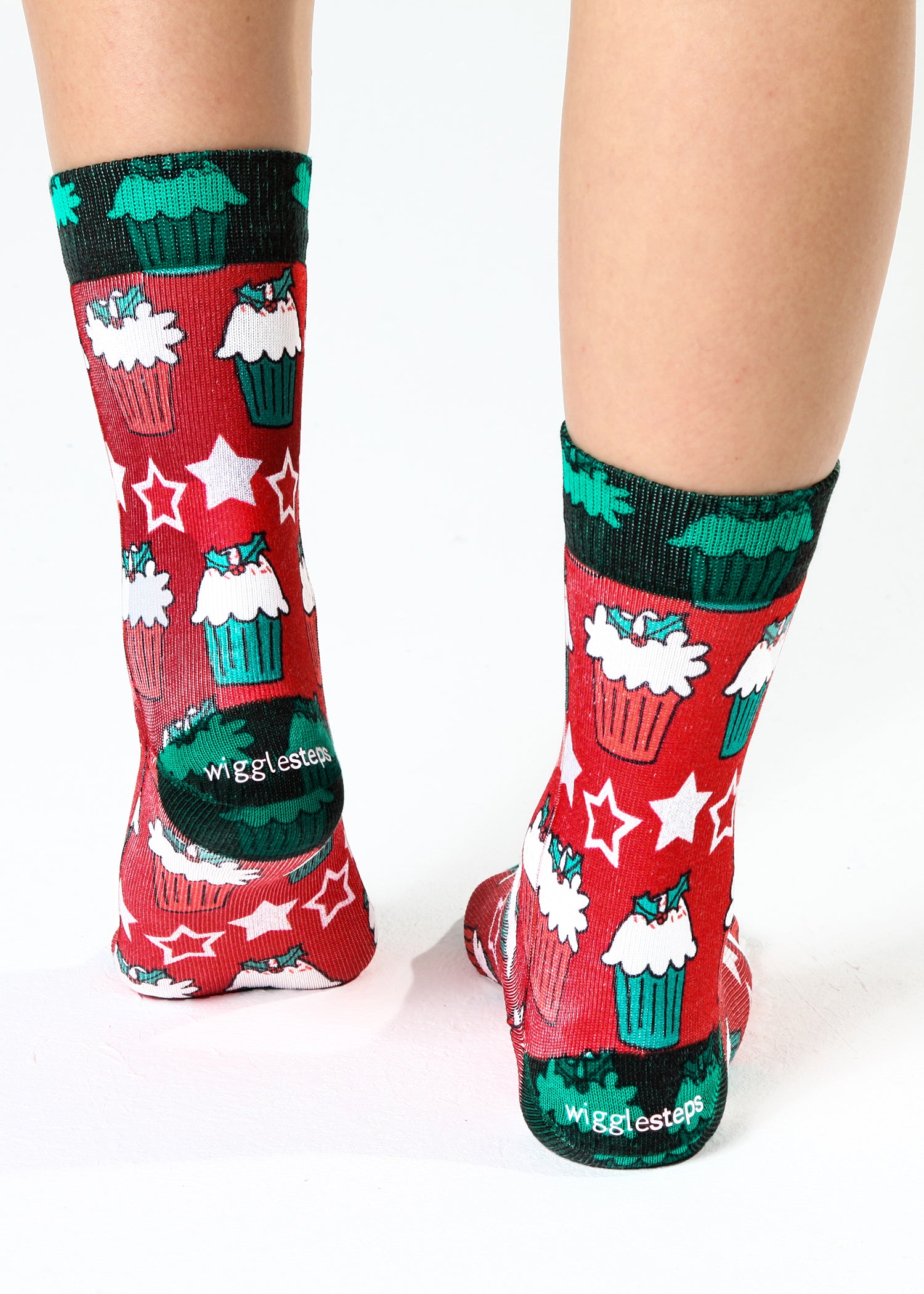 Christmas Cupcakes Ladies Socks