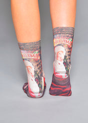 Santa Letter Ladies Christmas Socks