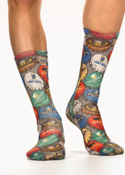 Vintage Beer Themed Boxer and Socks gift pack