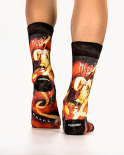 Santa Trip Ladies Funny Christmas Socks