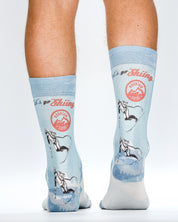 Let's Ski | Design Socks | Fun, Colourful & Comfortable Socks