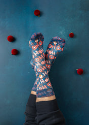 Hollypop Ladies Christmas Socks