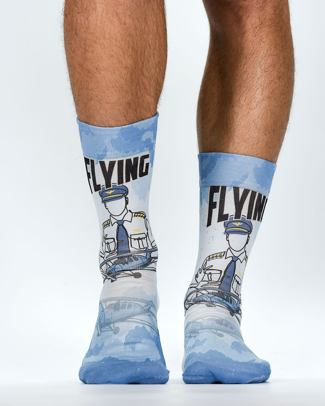 Captain Pilot - Design Socks | Fun, Colourful & Comfortable Socks