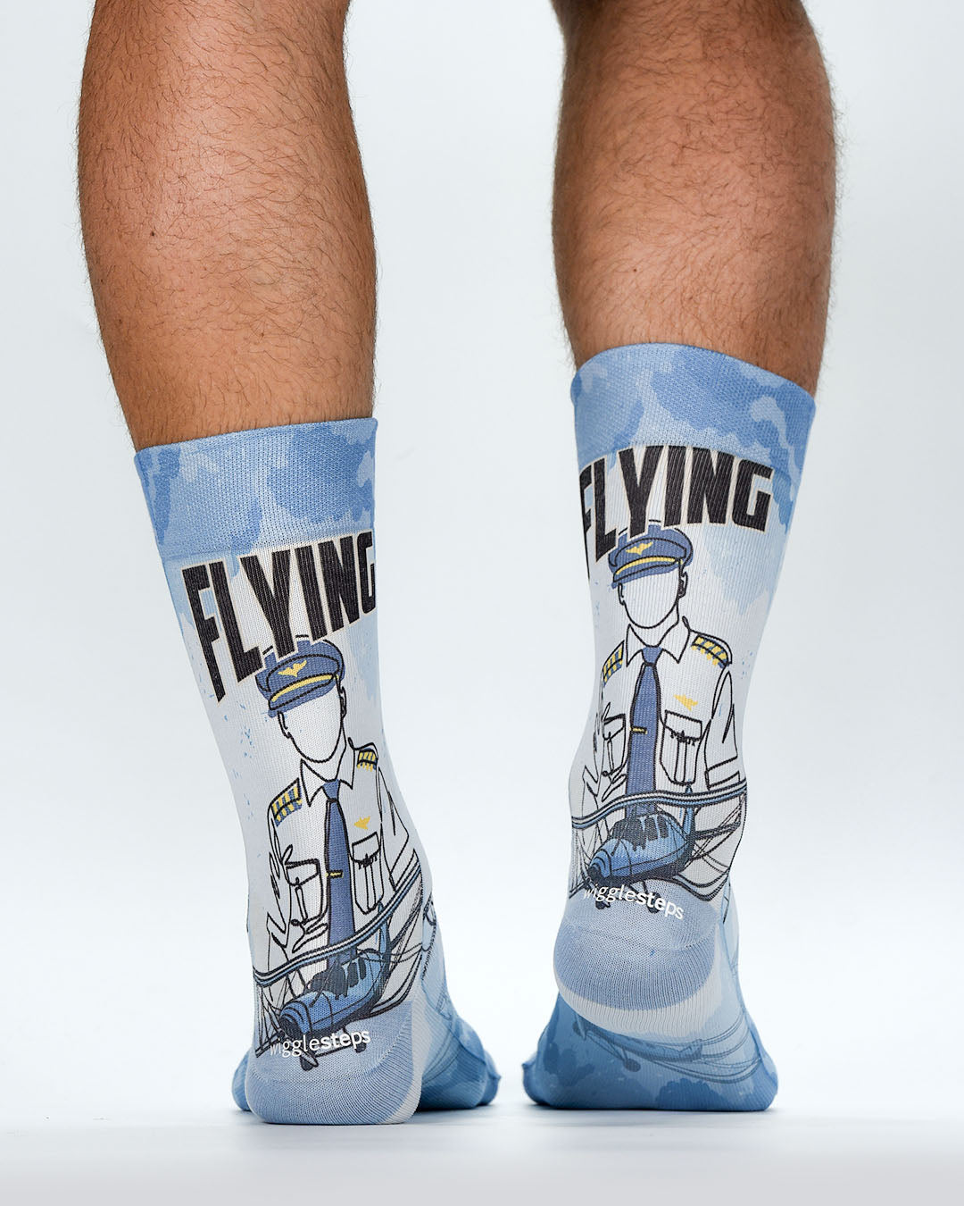 Captain Pilot - Design Socks | Fun, Colourful & Comfortable Socks