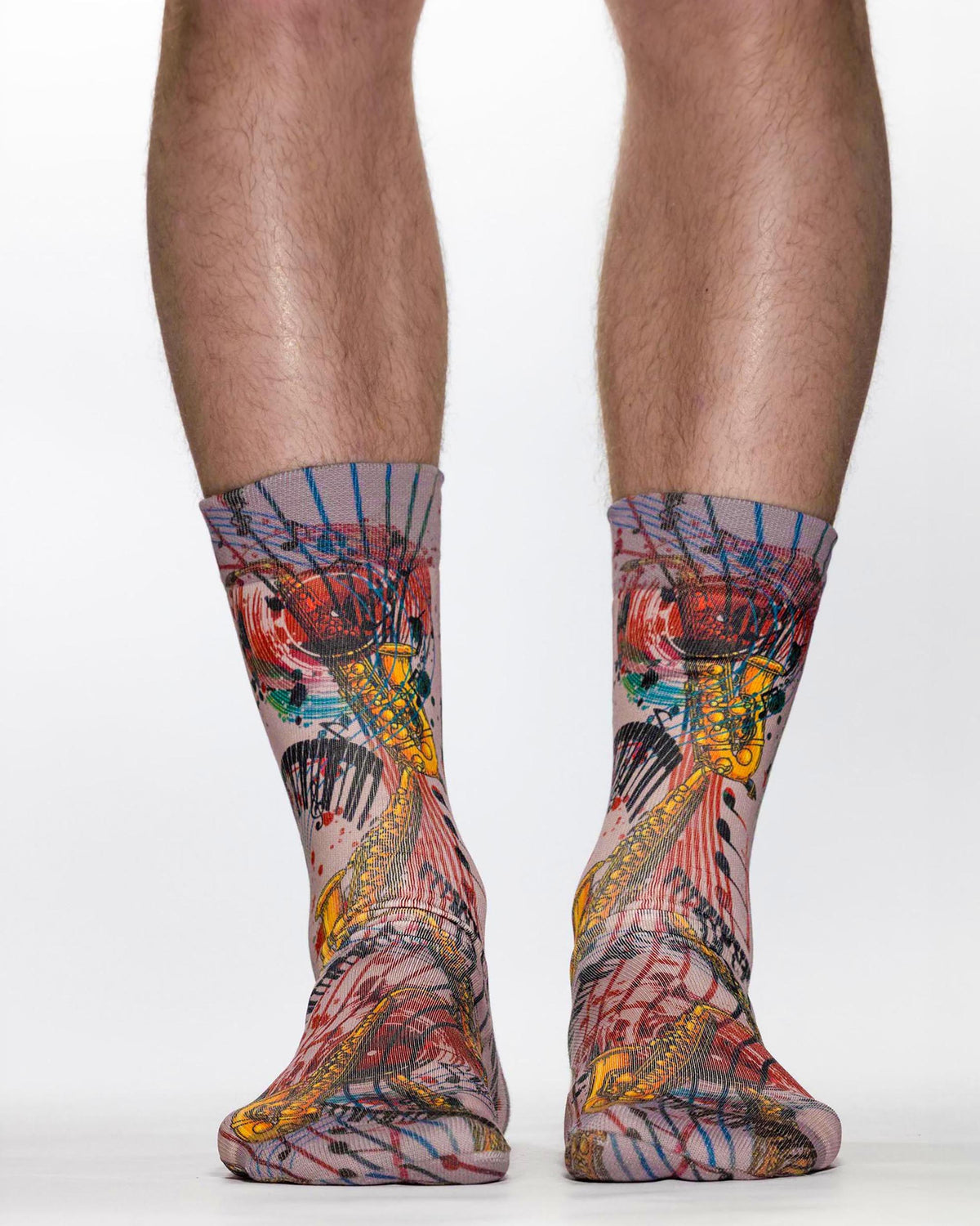 Saxophone Wigglesteps Socks
