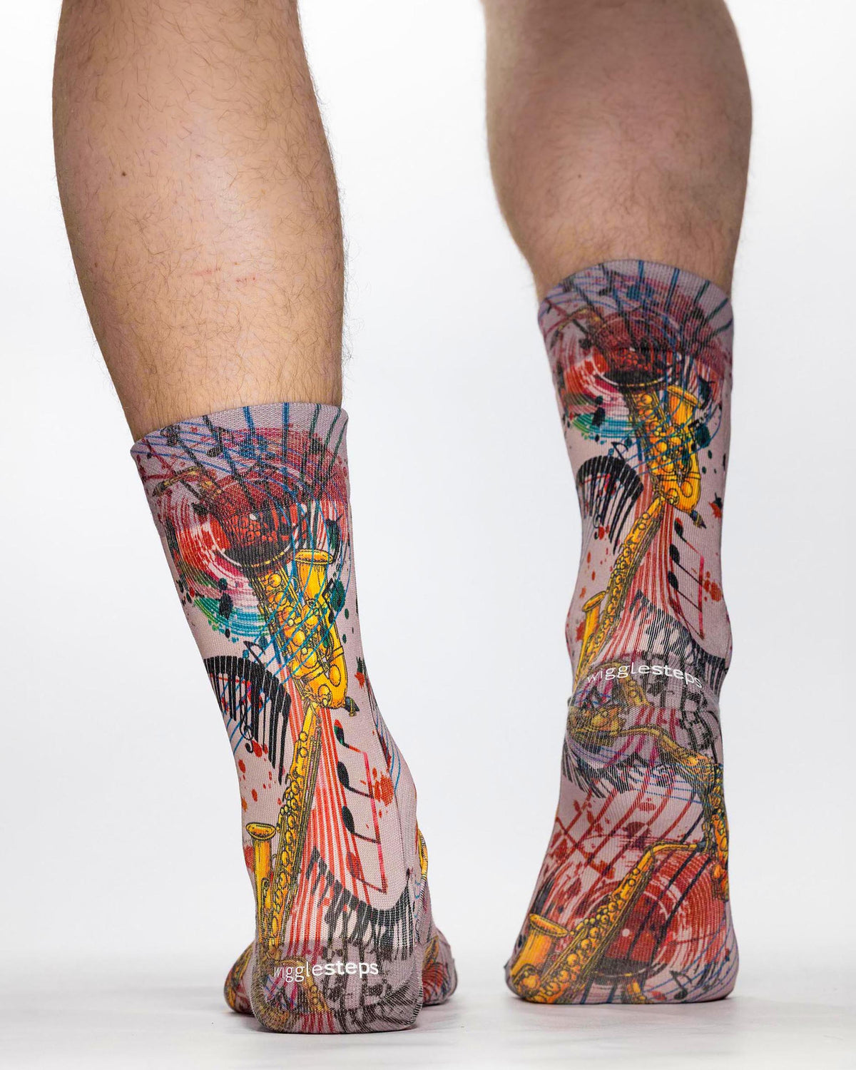 Saxophone Wigglesteps Socks