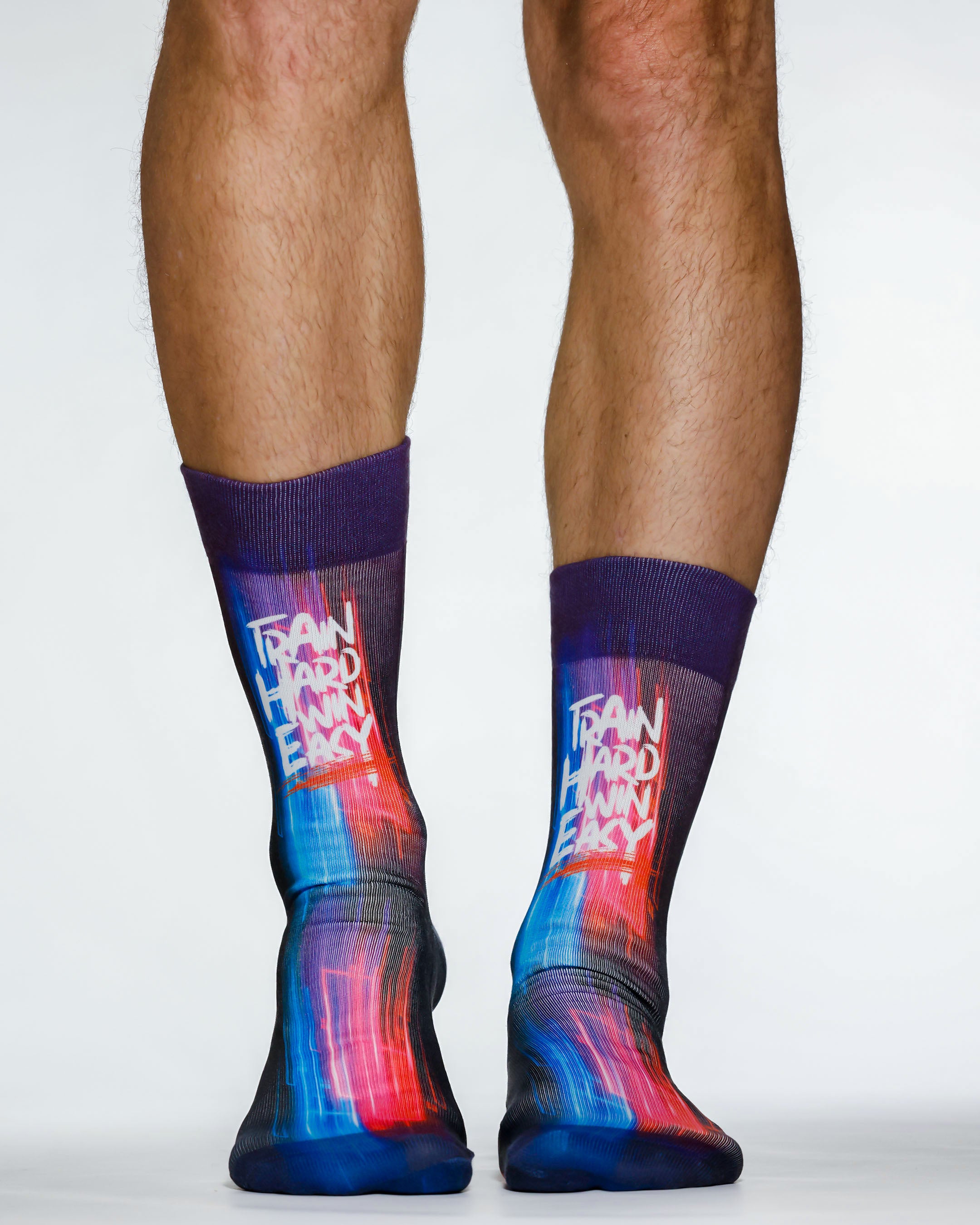 Train Hard Design Socks | Bold, Motivating & Comfortable