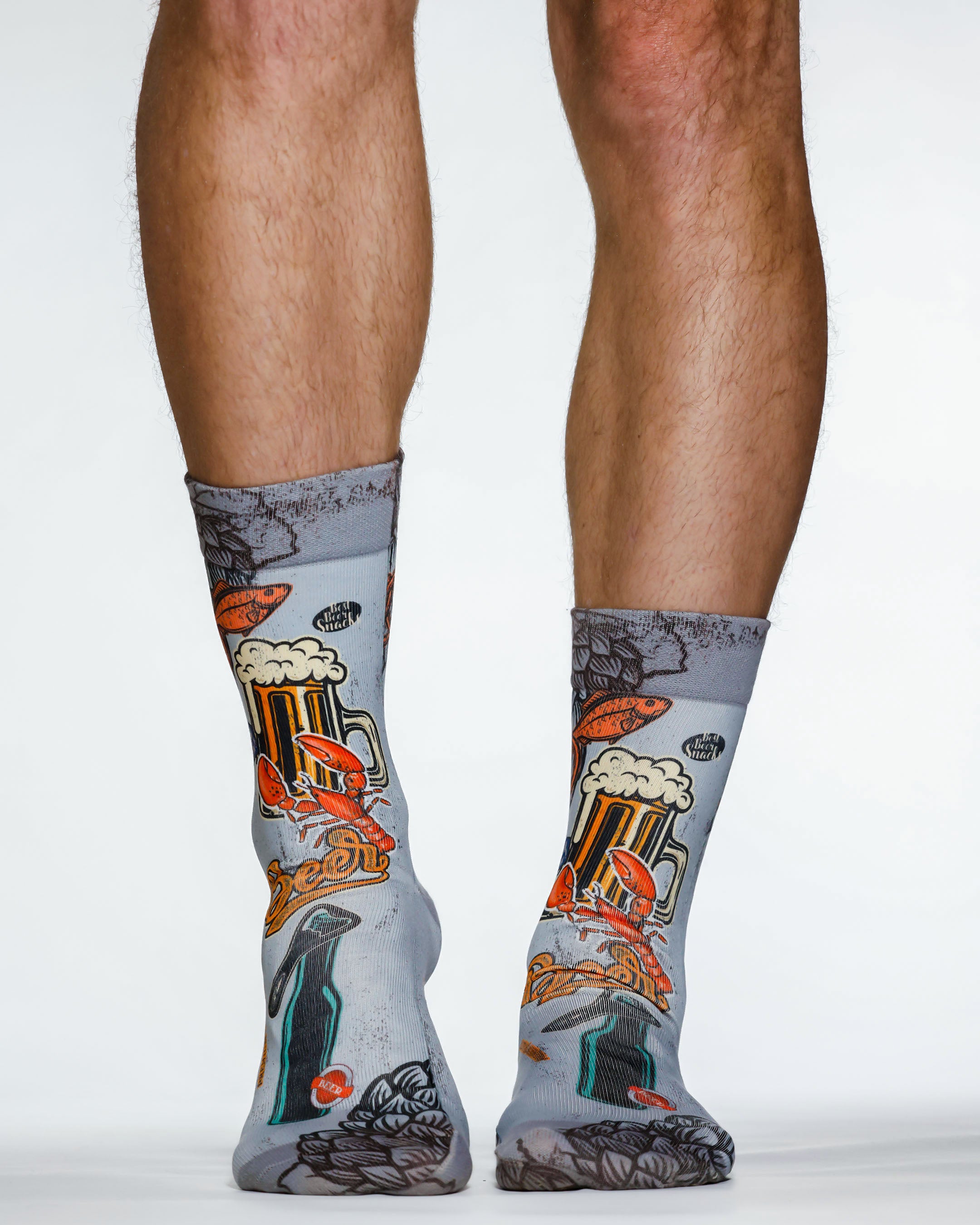 Retro Beer Design Socks | Fun, Colourful & Comfortable Socks
