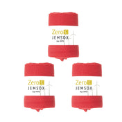 Luxury Socks Multipack 3 Pairs / 5-Pairs Coral Red Plain Colour Men's Crew Socks Size 7-12