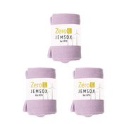 Luxury Socks Multipack 3 Pairs / 5-Pairs Lavender Purple Plain Colour Men's Crew Socks Size 7-12