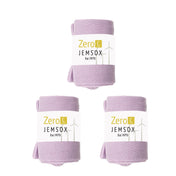 Luxury Socks Multipack 3 Pairs / 5-Pairs Lavender Purple Plain Colour Men's Crew Socks Size 7-12